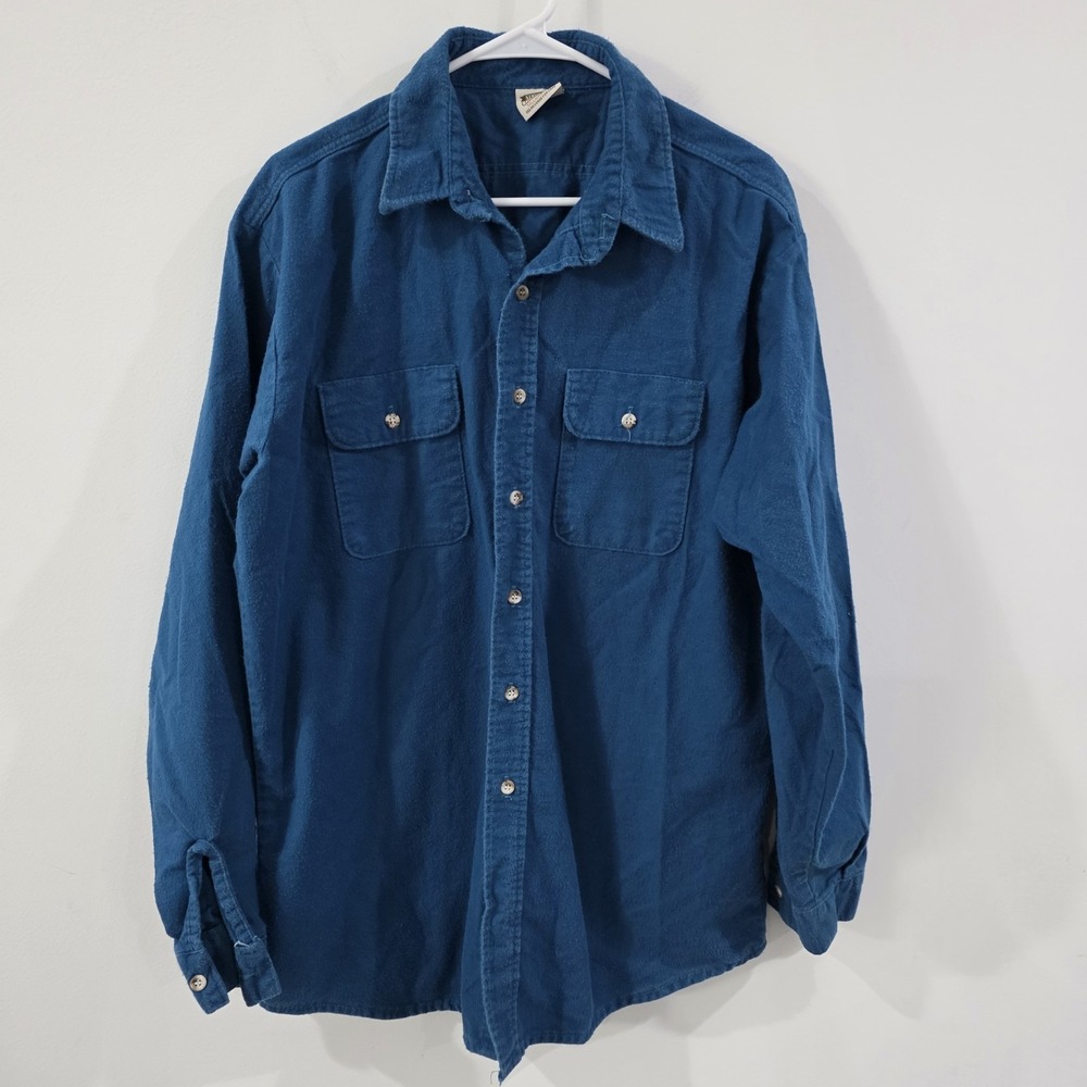 Five Brother Tall Man Mens Flannel Button Up Shirt Size XL Tall Outdoor Camping
